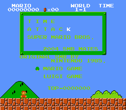 Time Attack Super Mario Bros